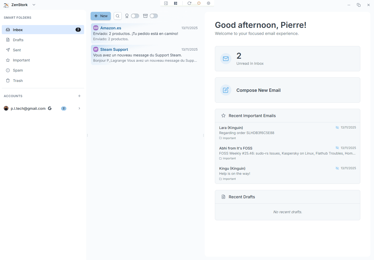 ZenStork Light Interface